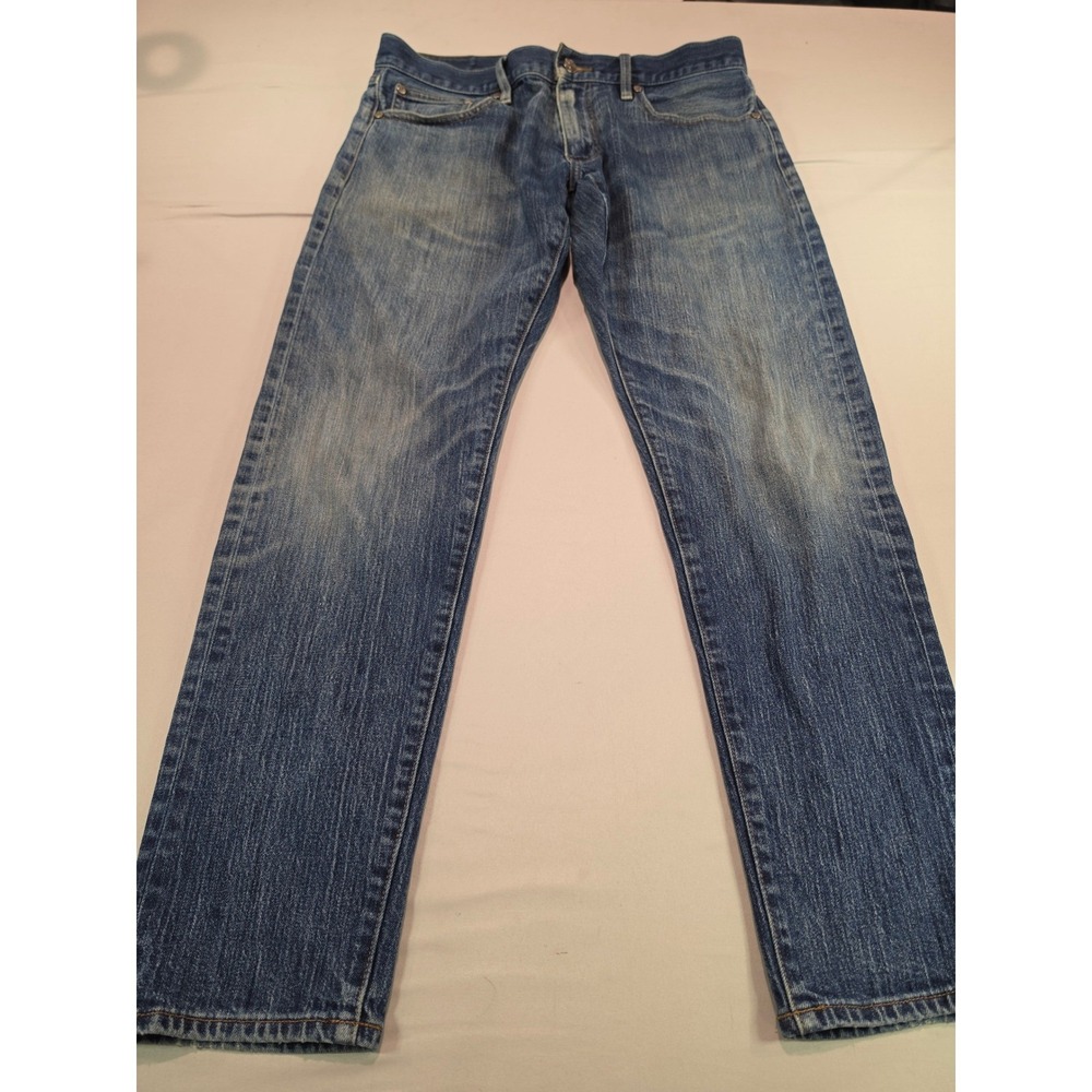 Brooks Brothers Slim Fit Jeans Mens 36x29 Blue Denim Stretch Pants 1253